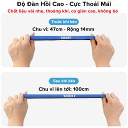Thumbnail Băng Đô Thể Thao Chặn Mồ Hôi Trán Nam Nữ Headband AL2101 Bản Nhỏ Co Giãn Chống Trượt Tập Thể Thao Chính Hãng Aolikes 3