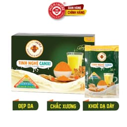 Thumbnail Tinh bột nghệ Canxi Honimore 288g - tốt cho xương, làm đẹp da, tốt cho dạ dày 1