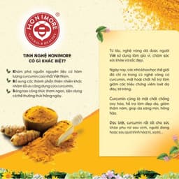 Thumbnail Tinh bột nghệ Canxi Honimore 160g - tốt cho xương, làm đẹp da, tốt cho dạ dày 4