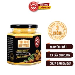 Thumbnail Tinh bột nghệ nếp vàng Honimore 200g - tốt cho dạ dày, làm đẹp da 1