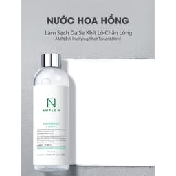 Thumbnail Nước Hoa Hồng Làm Sạch Da Se Khít Lỗ Chân Lông AMPLE:N Purifying Shot Toner 600ml 2