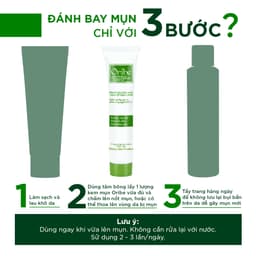 Thumbnail Combo 2 kem chấm mụn Oribe giảm mụn ẩn mờ thâm sẹo 20g 4