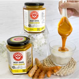 Thumbnail Mật ong rừng tinh bột nghệ Honimore 360g và Mật ong nguyên chất 360g - tốt cho dạ dày, đẹp da 2