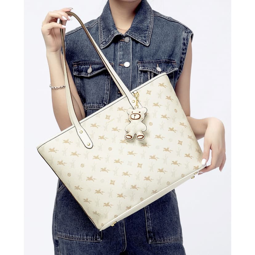 Ảnh Túi Tote Bag nữ Nucelle size to dễ thương thời trang đi học đi làm ViAnh Store 1171966 4