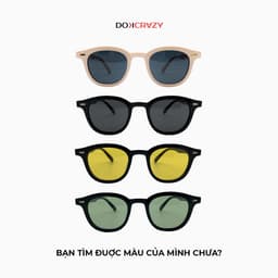 Thumbnail Kính mát DOKCRAZY TIGA cao cấp, thiết kế Basic dễ phối đồ, chống UV400 sang chảnh Hot Trend Hàn Quốc 4