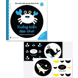 Thumbnail Sách - Bộ Ehon kích thích thị giác dành cho bé 0-3 tuổi (bìa cứng chống thấm nước) 2