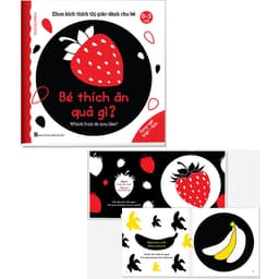 Thumbnail Sách - Bộ Ehon kích thích thị giác dành cho bé 0-3 tuổi (bìa cứng chống thấm nước) 3