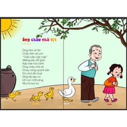 Thumbnail Sách - Thơ Cho Bé Học Nói Bìa Cứng - Giúp Bé Phát triển IQ, EQ (cho bé từ 1 tuổi) 1