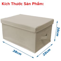 Thumbnail Set Bộ 2 Khay Hộp Vải Đựng Quần Áo HQ2 7 Ngăn Đựng Quần Áo Gọn Gàng Tiện Lợi Bọc Vải Oxford Cao Cấp Chính Hãng Amalife 2