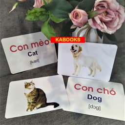 Thumbnail Flashcard - 100 Thẻ Học Thông Minh Song Ngữ Khổ Lớn A5 - Giúp Bé Nhận Biết Thế Giới Xung Quanh (Dành cho bé 0 - 5 tuổi) 2