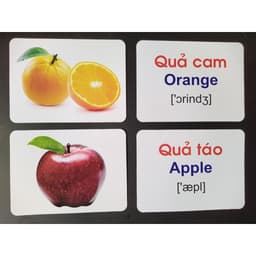Thumbnail Flashcard - 100 Thẻ Học Thông Minh Song Ngữ Khổ Lớn A5 - Giúp Bé Nhận Biết Thế Giới Xung Quanh (Dành cho bé 0 - 5 tuổi) 3