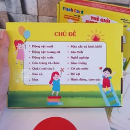 Thumbnail Flashcard - 100 Thẻ Học Thông Minh Song Ngữ Khổ Lớn A5 - Giúp Bé Nhận Biết Thế Giới Xung Quanh (Dành cho bé 0 - 5 tuổi) 4