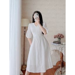 Thumbnail De Leah - Đầm Ôm Tay Lỡ 2 Tầng - Thời Trang Thiết Kế 1