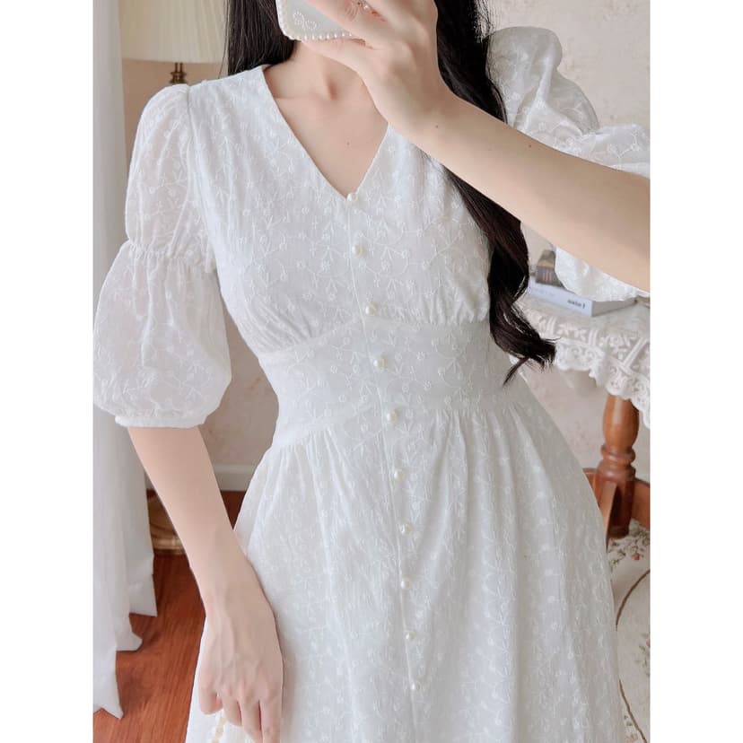 Ảnh De Leah - Đầm Ôm Tay Lỡ 2 Tầng - Thời Trang Thiết Kế 3