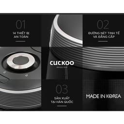 Thumbnail Nồi cơm điện tử áp suất Cuckoo 1.8L CRP-QW1000F (tiếng Anh) - Lòng nồi phủ men Xwall độc quyền - Sản xuất tại Hàn Quốc 2