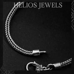 Thumbnail Vòng tay bạc nam, nữ HeliSilver Eden x Lotus Helios Original S925 3