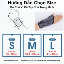 Thumbnail Đai Nẹp Cố Định Khớp Cổ Tay Với 2 Thanh Nẹp Trên Dưới AL 1671 Chính Hãng AOLIKES Cho Người Chấn Thương Bong Gân Cổ Tay 3