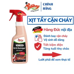 Thumbnail Tẩy Cặn Cháy Đáy Chảo, Đáy Nồi POLIBOY Loại Bỏ Cặn Cháy, Không Làm Hại Chảo, Vệ Sinh Lò Nướng, Vỉ Nướng, Nồi Chiên 500ml 1