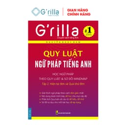 Thumbnail Sách Quy luật ngữ pháp tiếng Anh Grilla Tập 2. Thì hiện tại đơn & Quá khứ đơn 1