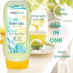 Thumbnail Nước rửa chén bát cho máy rửa chén Stanhome DISH GEL Serenity hương Mimosa, bạc hà 720ML - Limited vers 3