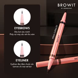 Thumbnail Bút Trang Điểm Mắt Và Mày Browit Duo Brow And Eyeliner 3 Colors 0.35ml+0.2ml 3