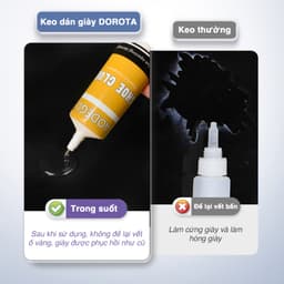Thumbnail Keo dán giày thể thao siêu dính dùng nhiệt trong suốt an toàn cho da KDG06 2