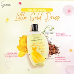 Thumbnail Sữa tắm nước hoa Nữ Gennie Little Dress 450ml lưu hương lên đến 4H 3