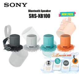 Thumbnail Loa Bluetooth Mini Chống Nước Sony XB100, Nhỏ Gọn Cá Tính - Âm Bass Mạnh Mẽ Sôi Động (SRS-XB100) 1