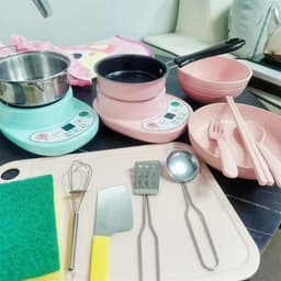 Thumbnail Đồ chơi nấu ăn cho bé, bộ nấu ăn thật 2