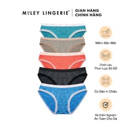 Thumbnail Combo 5 Quần Lót Thun Lạnh Sớ Gỗ Miley Lingerie FWS_00 - Màu Ngẫu Nhiên 1