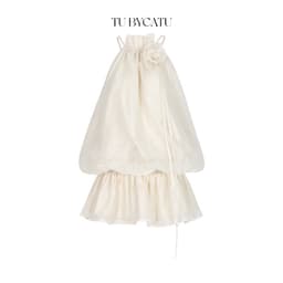 Thumbnail TUBYCATU | Áo Lily (Không kèm quần) chất liệu vải organza đính hoa màu Nude / Beige/ White/ Black 3