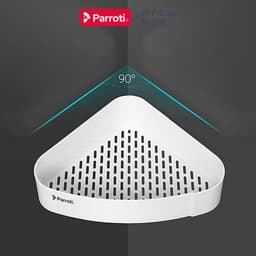 Thumbnail Kệ góc nhà tắm để đồ đa năng, khay nhà bếp dán tường Parroti Trophy TP-G01 2