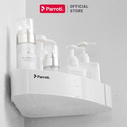 Thumbnail Kệ góc nhà tắm để đồ đa năng, khay nhà bếp dán tường Parroti Trophy TP-G01 3
