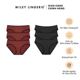 Thumbnail Combo 6 Quần Lót Flexi Cotton Lụa Co Dãn 4 Chiều Comfort Miley Lingerie BCS40 ( Màu ngẫu nhiên) 1