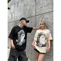 Thumbnail Áo thun FIDE cá mập Baby Shark phông unisex nam nữ form rộng cổ tròn ulzzang BABY SHARK 02 4