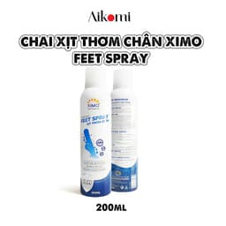 Thumbnail Bình xịt ngăn mùi hôi chân XIMO Feet Spray Xịt khử mùi thơm chân hạn chế vi khuẩn và lưu giữ mùi hương cho lòng bàn chân 4