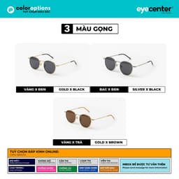 Thumbnail Kính mát nam nữ chính hãng nhiều màu EYECENTER S59S nhiều màu nhập khẩu by Eye Center Vietnam 2
