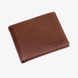 Thumbnail Ví nam da bò khắc tên theo yêu cầu V101K - Bụi leather 2