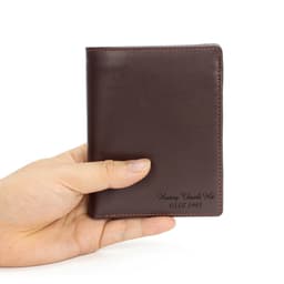 Thumbnail Ví nam da bò khắc tên theo yêu cầu V101K - Bụi leather 3