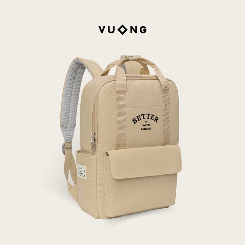 Ảnh Balo Vuông Shop®️ Rider vải chống thấm laptop 15 inch A4 đi học đi du lịch 1