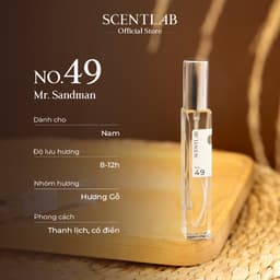 Thumbnail Nước hoa nam mini SCENTLAB No.49 hương gỗ cổ điển sang trong lưu hương 8h- xịt 10ml 3