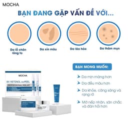 Thumbnail Bộ Sản Phẩm Peel Da Tại Nhà Mocha - Vừa Peel, Vừa Phục Hồi, Vừa Tái Tạo tặng quà 3