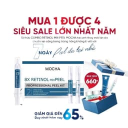 Thumbnail Bộ Sản Phẩm Peel Da Tại Nhà Mocha - Vừa Peel, Vừa Phục Hồi, Vừa Tái Tạo tặng quà 2