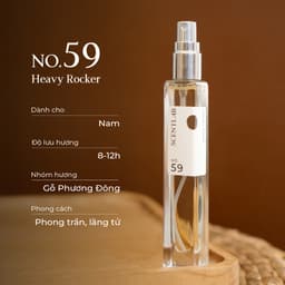 Thumbnail Nước hoa nam mini SCENTLAB NO.59 Heavy Rocker nam tính thơm lâu lưu hương 8h- xịt 10ml 3