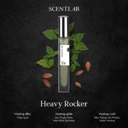 Thumbnail Nước hoa nam mini SCENTLAB NO.59 Heavy Rocker nam tính thơm lâu lưu hương 8h- xịt 10ml 4