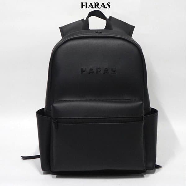 Ảnh Balo Da Nam Nữ Cao Cấp Chống Thấm Nước Basic New Original Backpack HARAS HR341 1