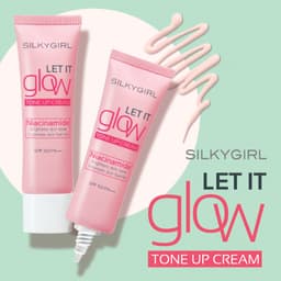 Thumbnail Kem Lót Nâng Tông Silkygirl Let It Glow Tone Up Cream SPF 50/PA+++ 25ML 3