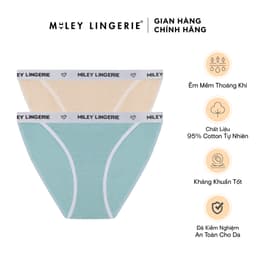 Thumbnail Combo 2 Quần Lót Nữ Lọt Khe Sexy Melange Cạp Cao Active MILEY LINGERIE FMS0957-1157 1