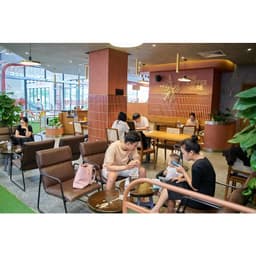 Thumbnail Ghế thư giãn Nghiafurniture Arm chair NF1 - Dệm da pu cao cấp màu nâu da bò, khung hợp kim sơn tĩnh điện 2