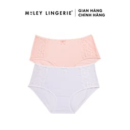 Thumbnail Combo 2 Quần Lót Lưng Cao Modal Phối Ren Sườn Active Miley Lingerie FDS_25 1
